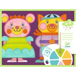 Paletta festés Duci arcok