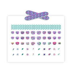 Körömmatricák Kis virágok