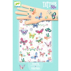 Tetoválások Csillámos pillangók