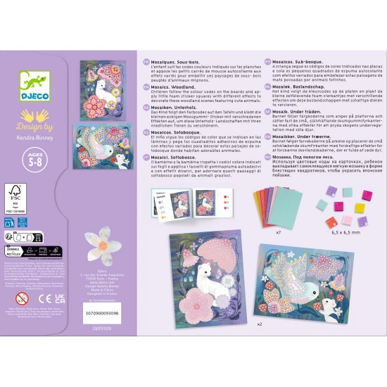 Hab Mozaik Erdő Számok Alkotása