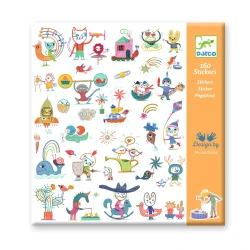 Djeco World matricák 160 db