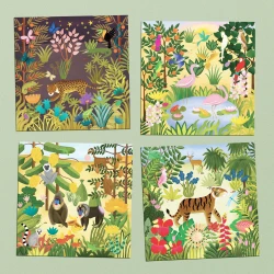 Henri Rousseau kreatív szettje, a Lush Wilderness