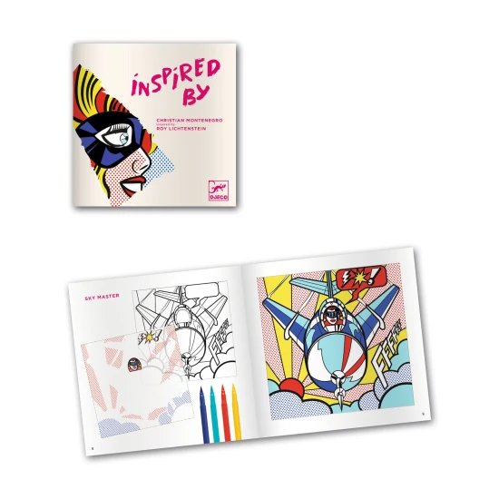 Roy Lichtenstein kreatív festőkészlet