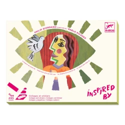 Pablo Picasso kreatív kollázskészlete