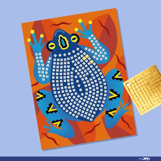 Mozaik a dzsungel mélyéről Számok alkotása