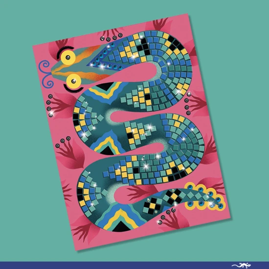 Mozaik a dzsungel mélyéről Számok alkotása