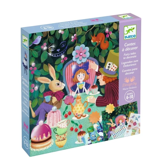 Kreativ mese-diszito keszlet Alice Csodaorszagban