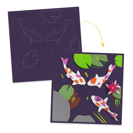 3D képek ragasztása a vízparton