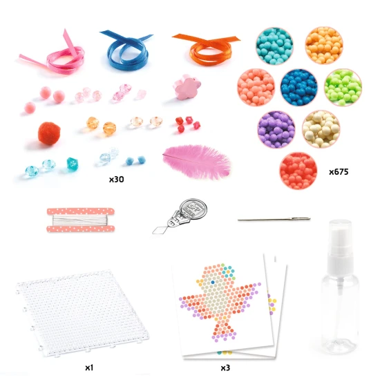 Kreatív készlet Gyöngyös medálok Artistic Aqua