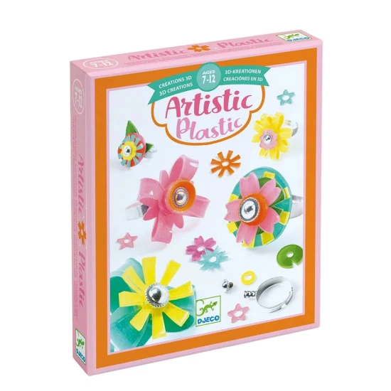 Gyűrűkészítő készlet kis hercegnőknek. Alkoss gyűrűt a saját elképzeléseid szerint.