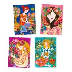 Csillámos alkotások viráglányoknak