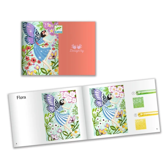 Csillámos tündérekkel alkotva