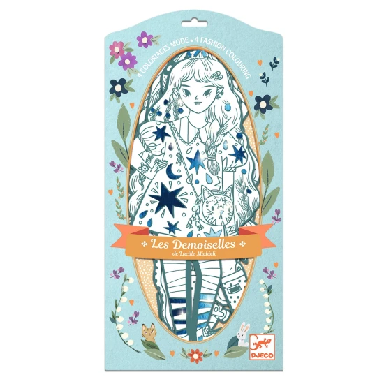 Nagyméretű kifestőkönyvek: Angela és barátai (4 db)