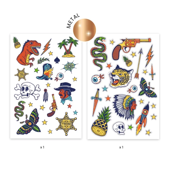 Bang Bang ideiglenes tetoválások