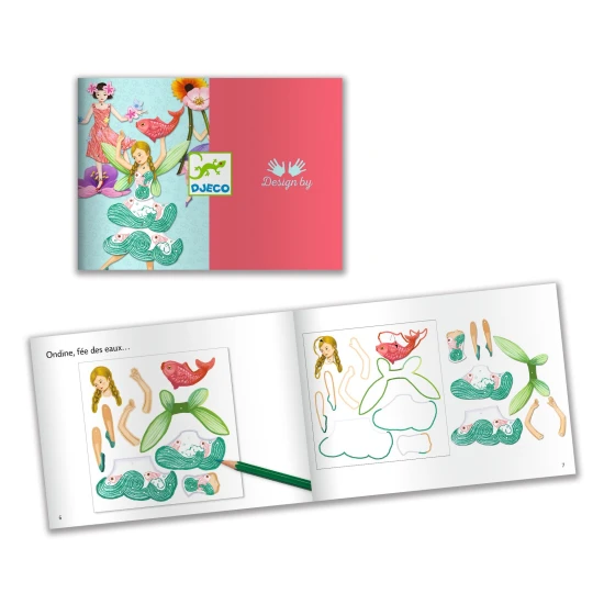 Papírfigurák Tündérek