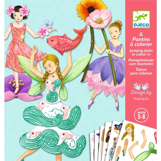 Papírfigurák Tündérek