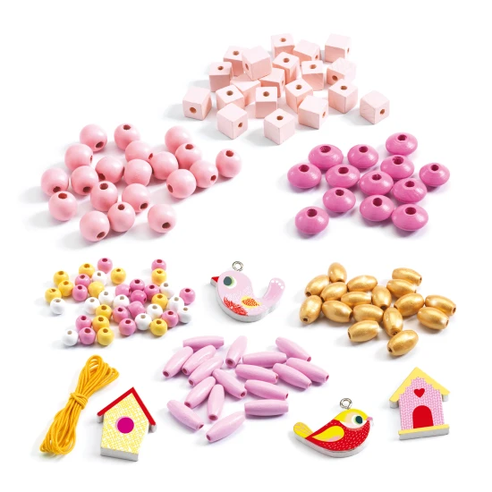 Fa gyöngyök Madarak