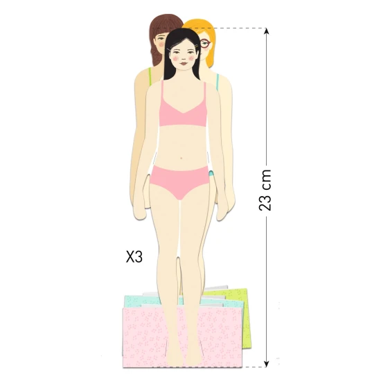 Papírbabák Mega Gardróbja