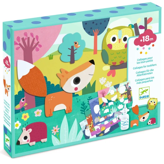 Első kollázs a kicsiknek Állatok