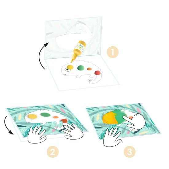 Ujjfestékek Nyomtatás és szórás