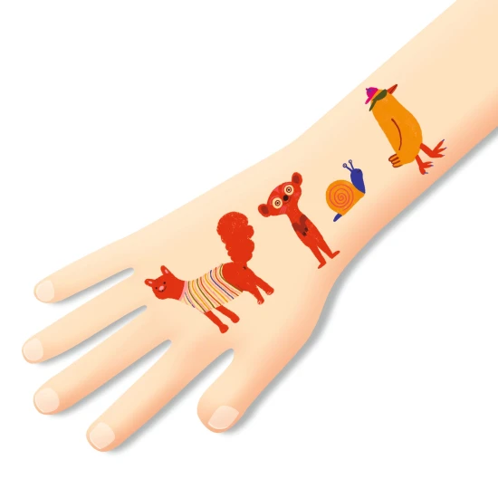 Vicces állatos tetoválások