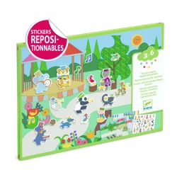 Levehető matricák Zenei kíséret