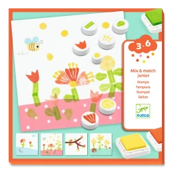 Kreatív bélyegzőkészlet virágok