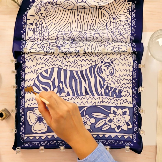 Selyemfestés Stúdió 10