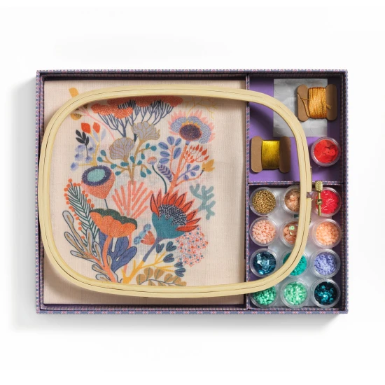 Gyöngyfűzés vászonra Flowers Atelier 58