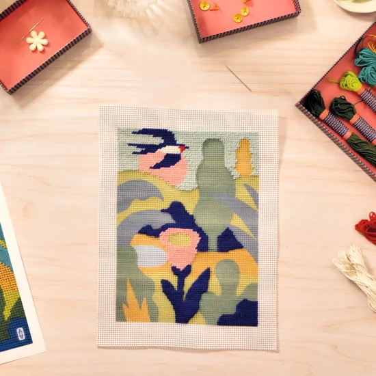 Hímzés vászonra Atelier 65