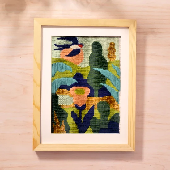 Hímzés vászonra Atelier 65