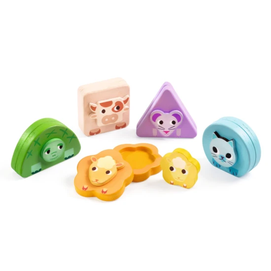 Mágneses kirakós Farm. Szórakoztató és tanulságos pillanatok együtt.