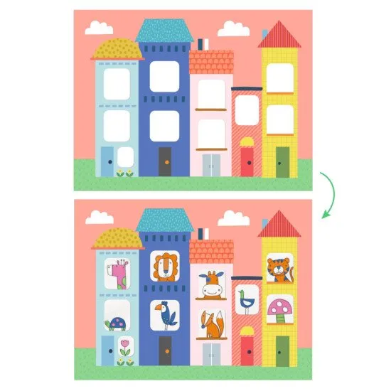 Pauszpapíron keresztüli átolvasás Az állatok fejlesztik a gyermekek képzelőerejét és kreatív gondolkodását.