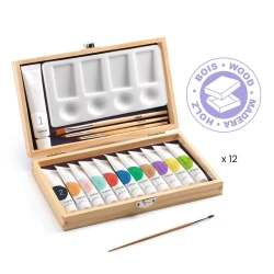 Művészi doboz - gouache festékek 12 db