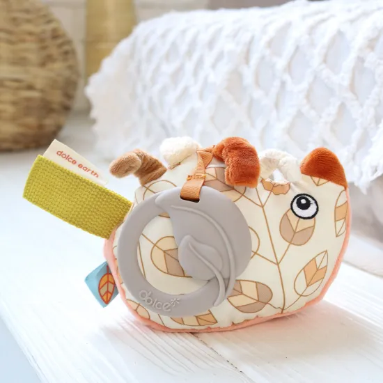 Függő szenzoros játék sündisznó fogazóval az érzékek fejlesztésére Dolce