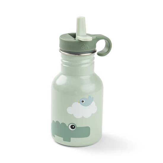 Done by Deer Rozsdamentes kulacs Playground zöld 350 ml