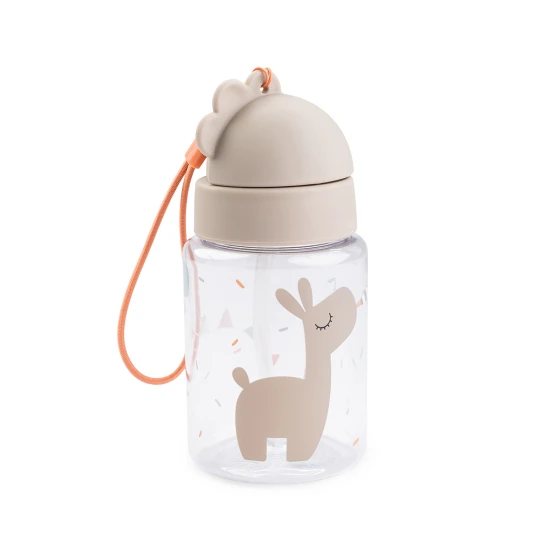 Done by Deer Szívószálas kulacs Celebration homok 280 ml Done by Deer Szívószálas kulacs Celebration homok 280 ml