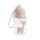 Done by Deer Szívószálas kulacs Celebration homok 280 ml Done by Deer Szívószálas kulacs Celebration homok 280 ml
