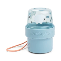 Kis To go 2-way uzsonnás doboz Tiny farm kék