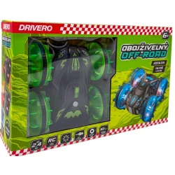 DRIVERO RC Kétéltű terepjáró, zöld DRIVERO RC Kétéltű terepjáró, zöld