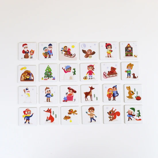 Gyermek játékkártya karácsonyi motívummal