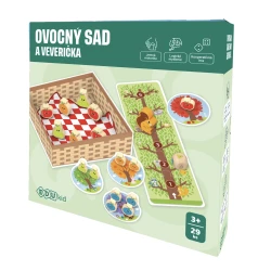 Gyümölcsös és mókus játék