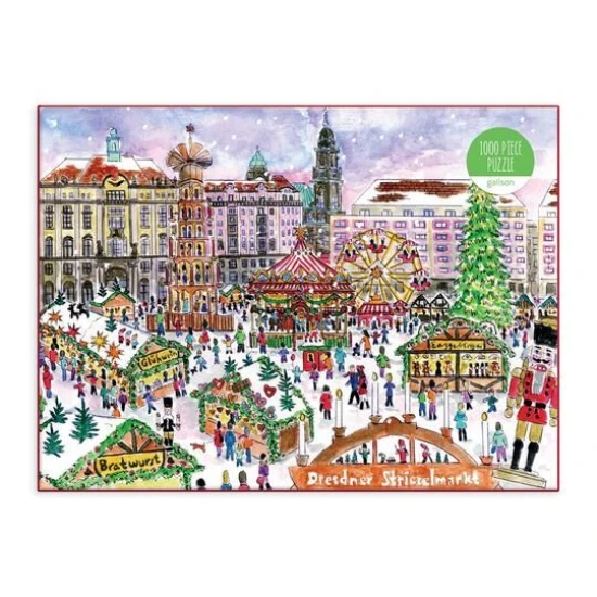 Galison Karácsonyi Vásár Puzzle 1000 darabos Karácsonyi vásár kirakó 1000 darabos