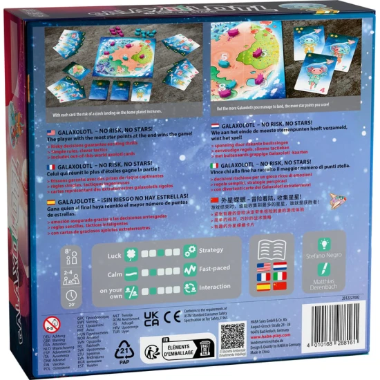 Galaxolotl – Haba társasjáték 8 éves kortól