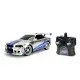 Távirányító RC Nissan Skyline GTR ezüst-kék változatban