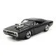 Mini RC Dodge Charger távirányítóhoz fekete kivitelben