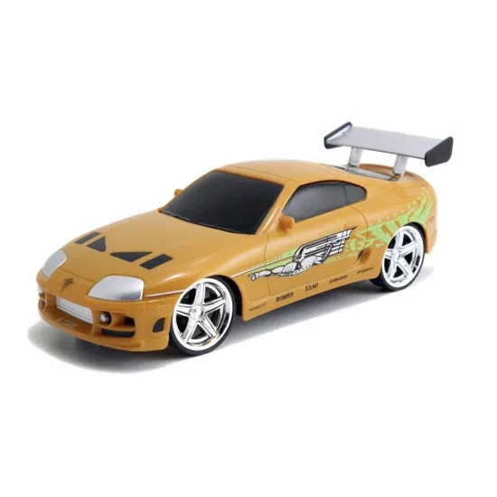 RC autó Brian's Toyota Supra 1:24 gazdag narancssárga színben, távirányítóhoz