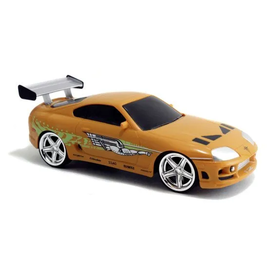 RC autó Brian's Toyota Supra 1:24 gazdag narancssárga színben, távirányítóhoz
