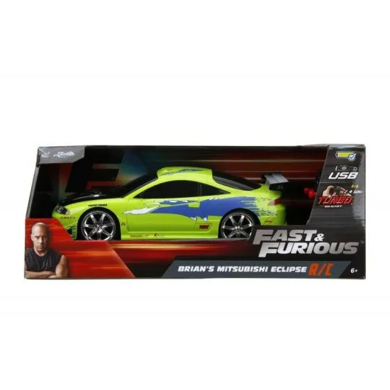 RC autó 1995 Mitsubishi távirányítóhoz zöld színben