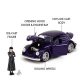 Szerda autó 1972 VW Beetle 1:24 és figura Szerda